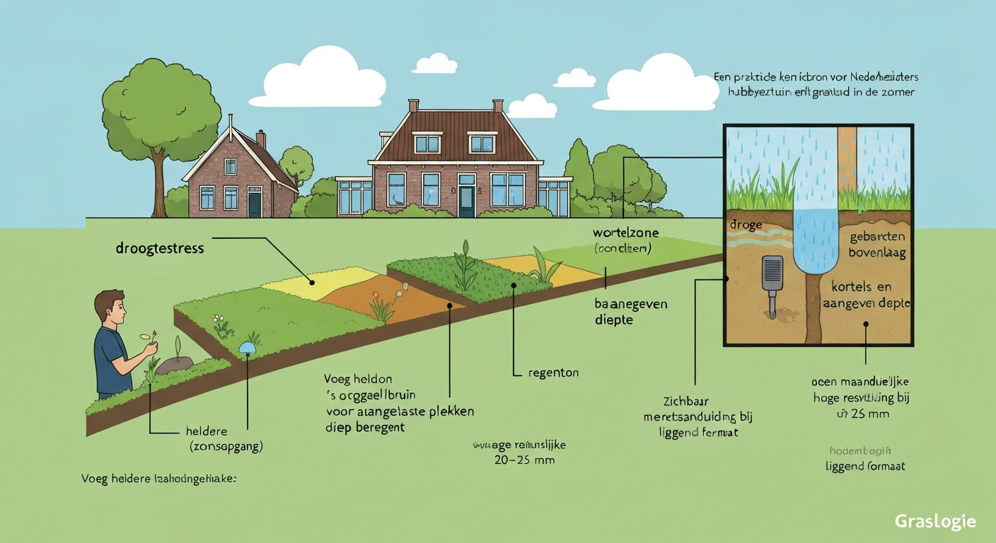gras droogte