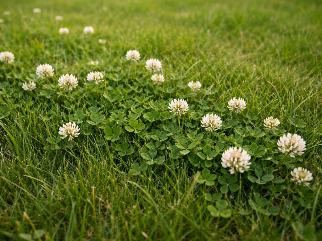 Klavertjes gras in je gazon: verwijderen of laten staan?