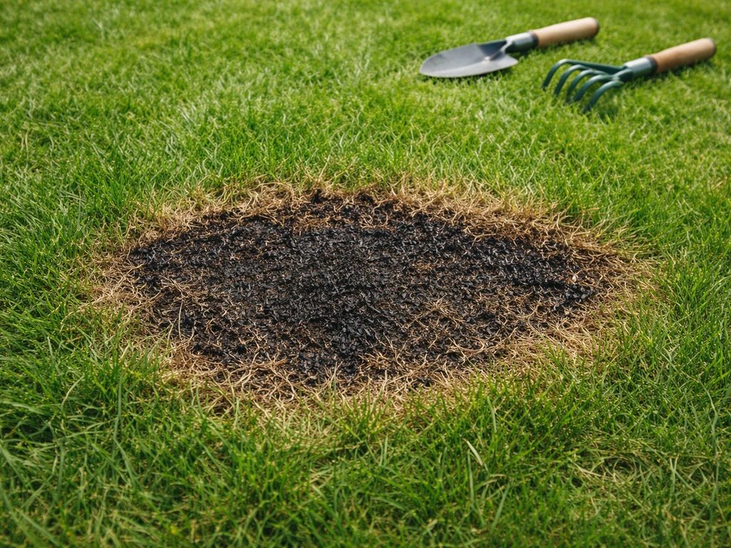 Verbrand gras door vuur herstellen: stappenplan en nazorg