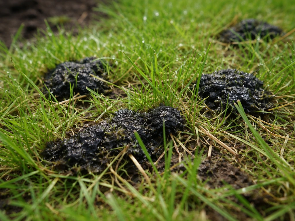 Zwarte schimmel gras herkennen en aanpakken in je gazon