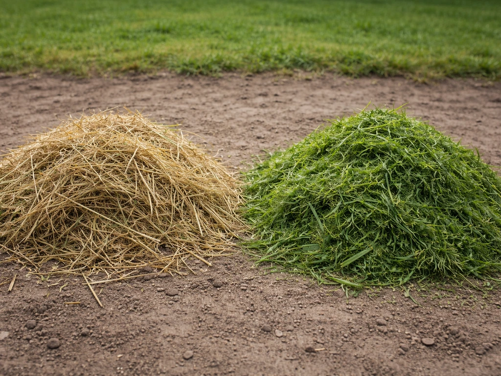 Hooi en gras: verschil, wel of niet gebruiken in je gazon